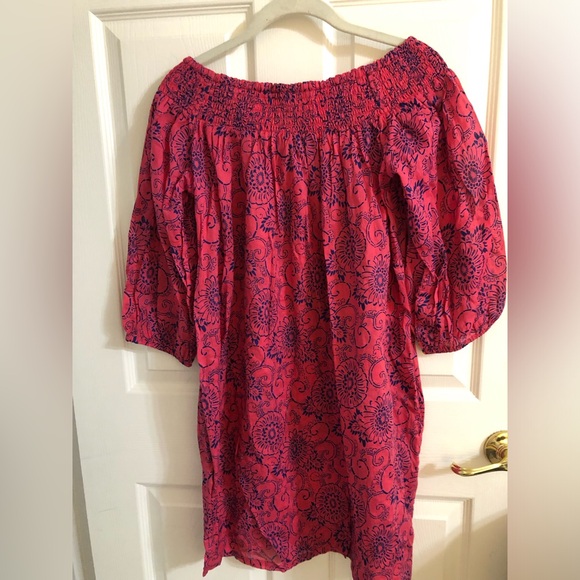 French Connection Red Off Should Dress - Picture 2 of 3